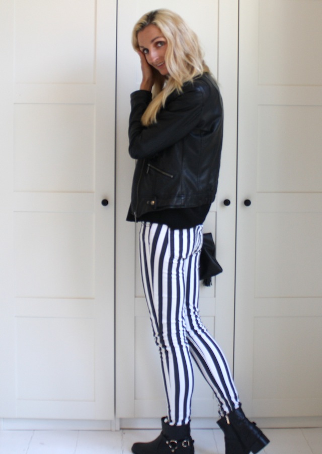 leather & stripes