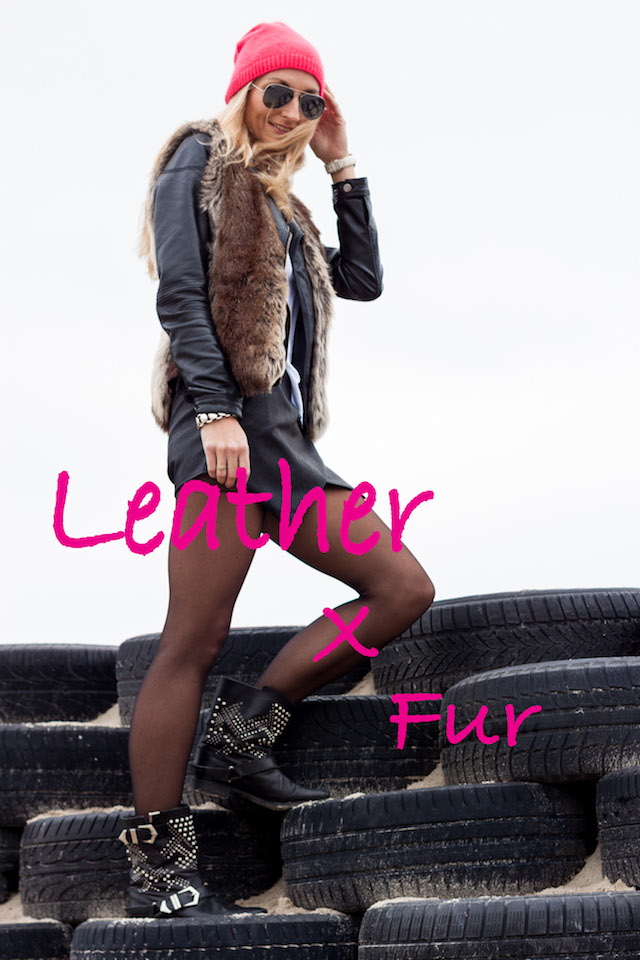 leather x fur